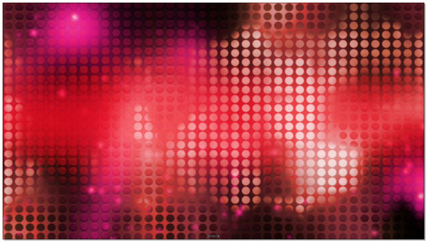 时尚舞台背景效果粉色粒子星光升起视频素材