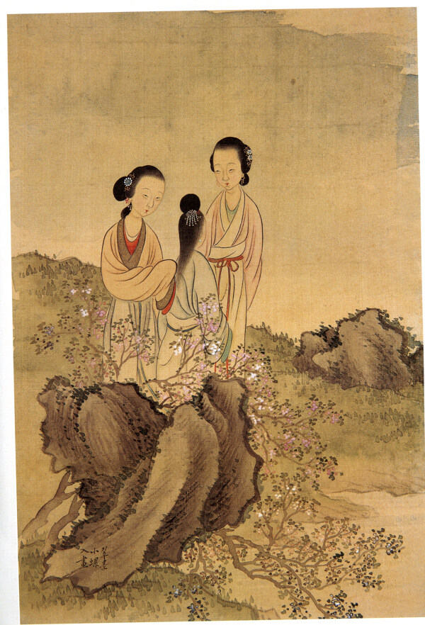 紅樓夢(mèng)人物國(guó)畫人物圖片
