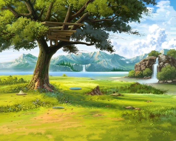 手繪場(chǎng)景