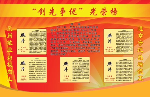 光榮榜圖片