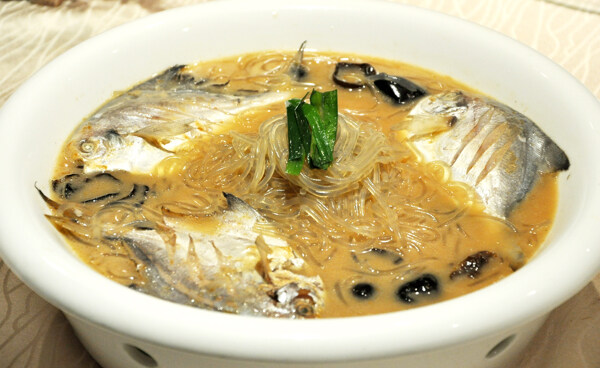 鯧魚粉絲煲