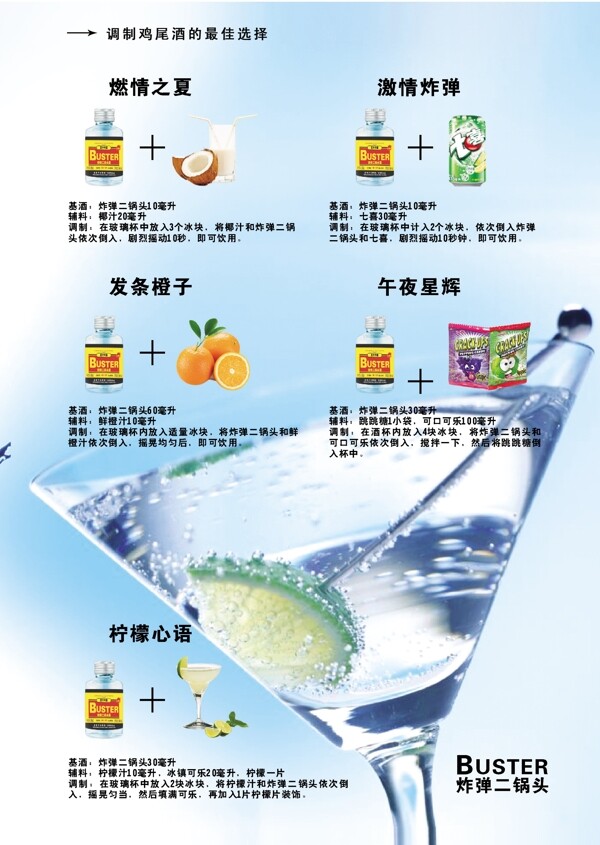 雞尾酒搭配