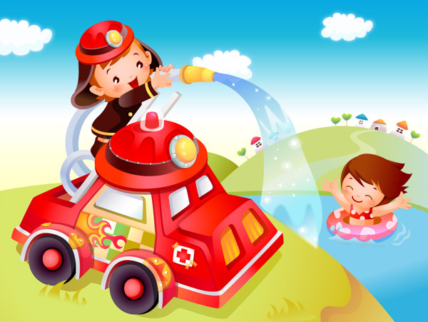 車子和人