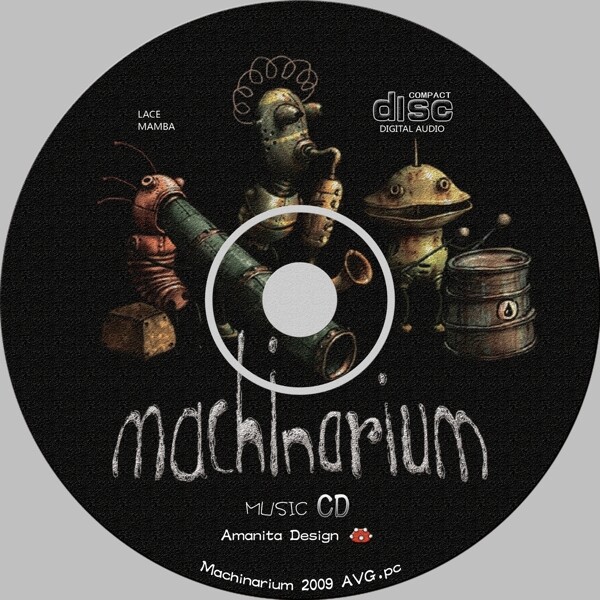 机械迷城音乐CD封面