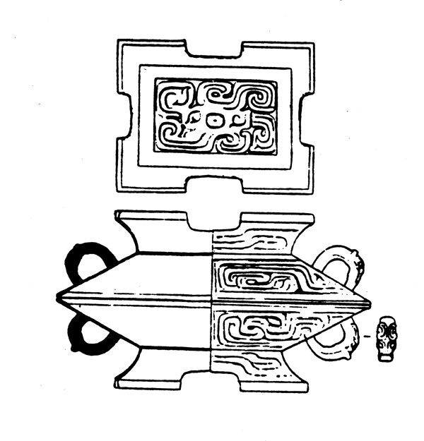 春秋戰(zhàn)國(guó)圖案青銅器圖案中國(guó)傳統(tǒng)圖案028