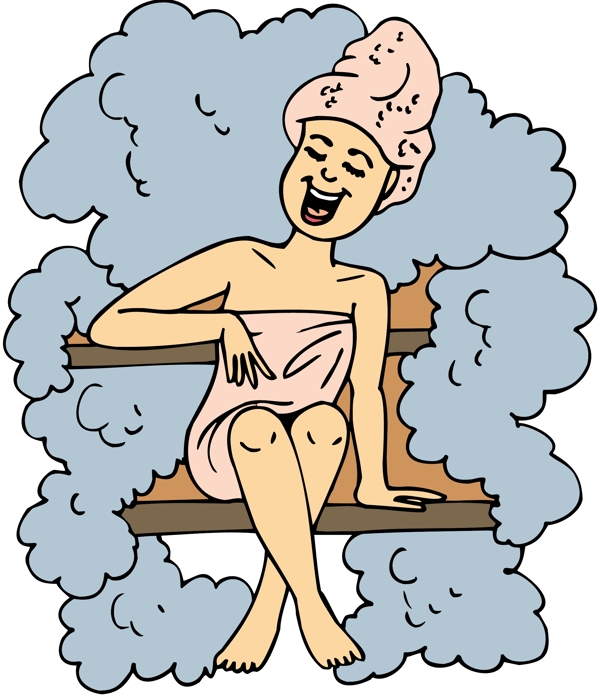 漫畫女性卡通漫畫矢量EPS格式0148