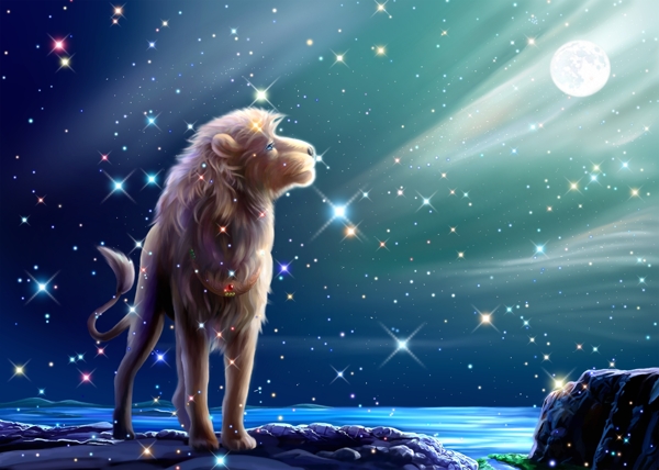 夢(mèng)幻星空星座圖