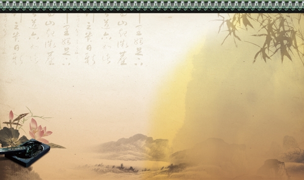 中國風(fēng)展板圖片