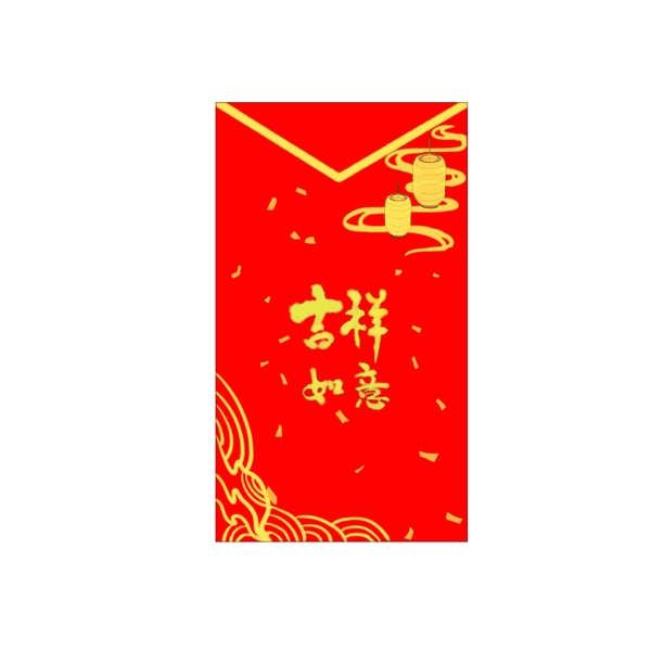 新年紅包喜慶祥云