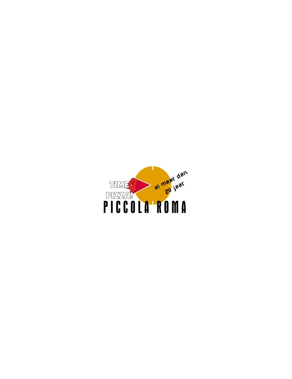 PiccolaRomaPizzalogo設(shè)計欣賞PiccolaRomaPizza飲料品牌LOGO下載標志設(shè)計欣賞