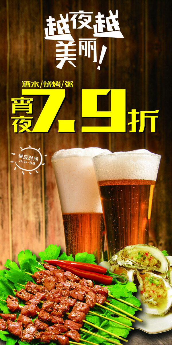 燒烤臺卡