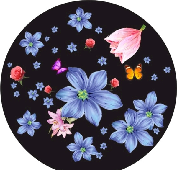 藍(lán)色花
