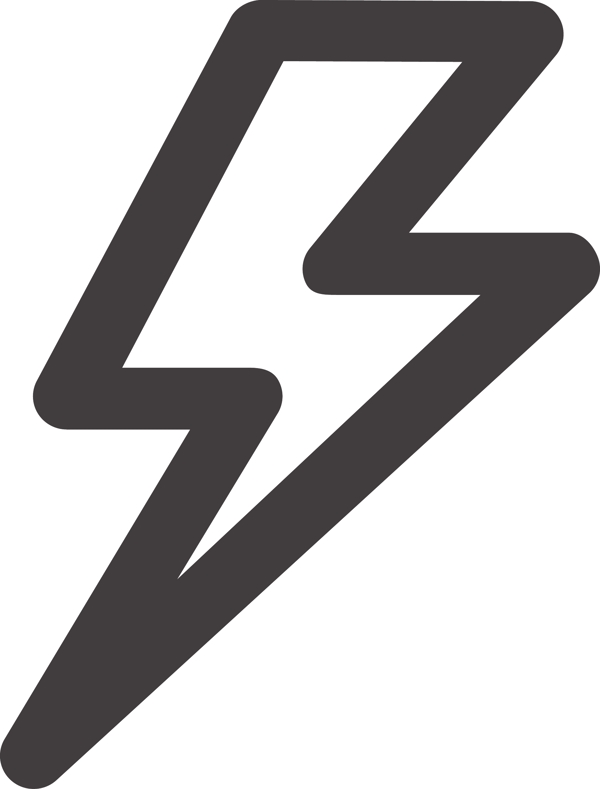 閃電沖程圖標