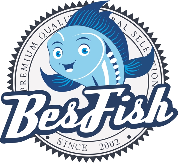 百魚logo設計