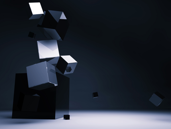 立方体3d设计图片