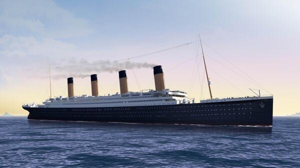 泰坦尼克号邮轮图片