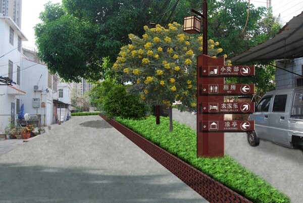 道路節(jié)點效果圖