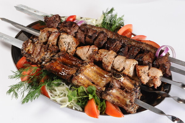 烤肉串圖片
