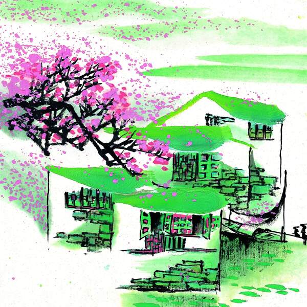 古風(fēng)景圖片