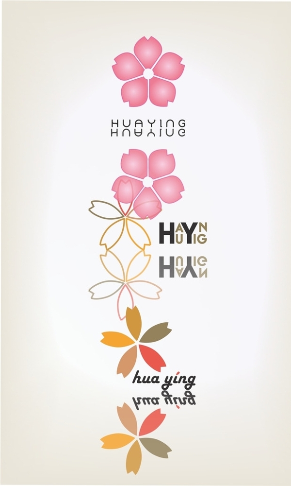 櫻花LOGO矢量圖
