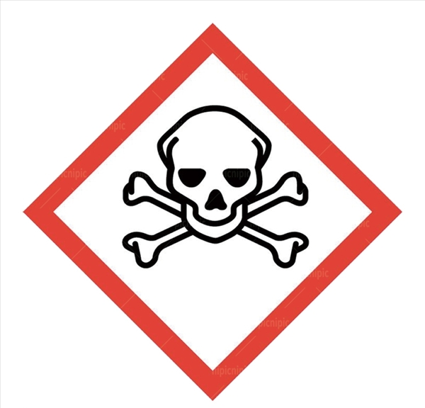 实验室有毒工厂有害骷髅标识