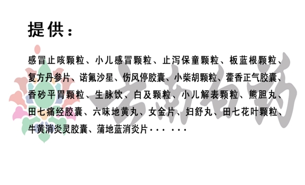 云南白藥名片