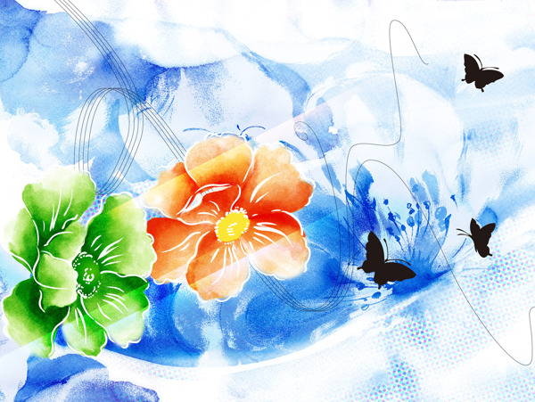 花朵背景