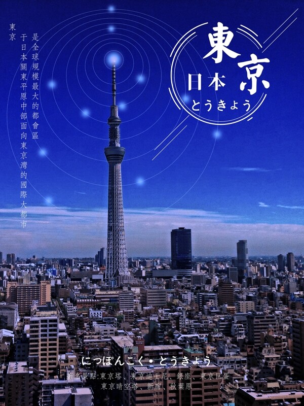 日本旅游宣傳海報(bào)
