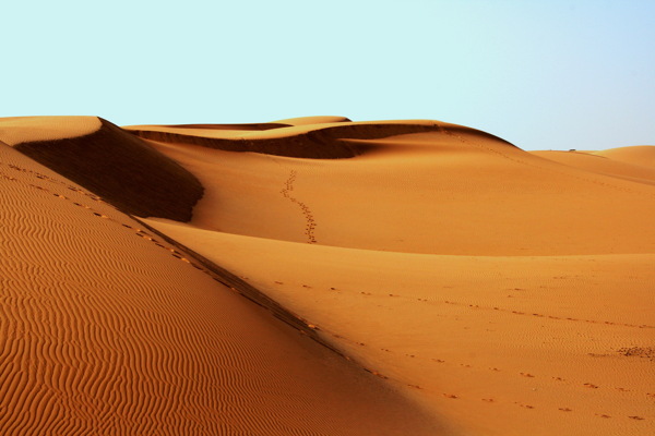 荒凉隔壁沙漠风景图片