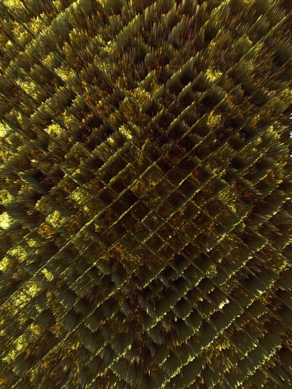 金色放射3D金属质感背景素材