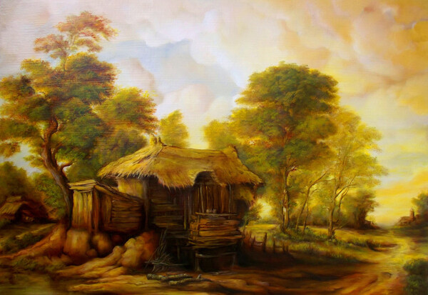 位圖插畫時尚插畫風景插畫藝術效果免費素材