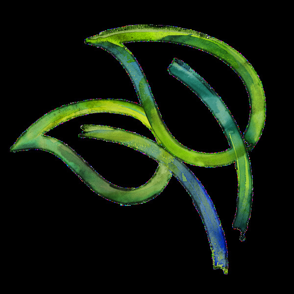 綠色樹(shù)葉AE模板