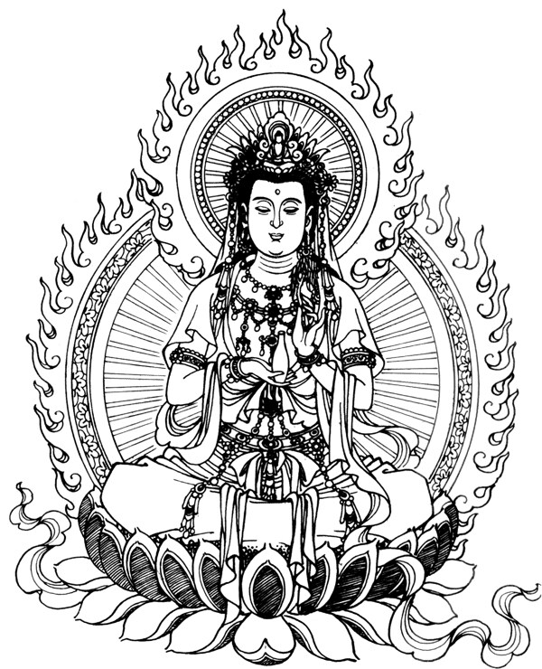 南無觀世音圖片