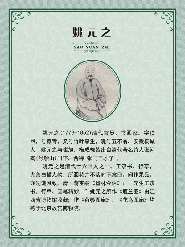 人文故事展板