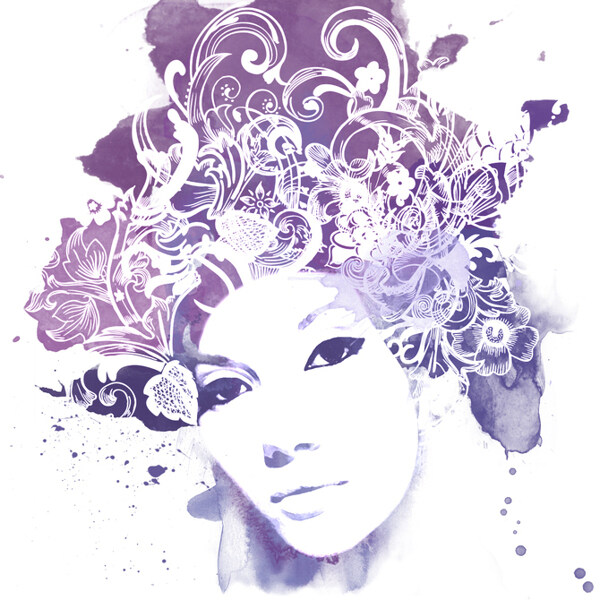 位圖插畫(huà)時(shí)尚插畫(huà)人物插畫(huà)藝術(shù)效果免費(fèi)素材