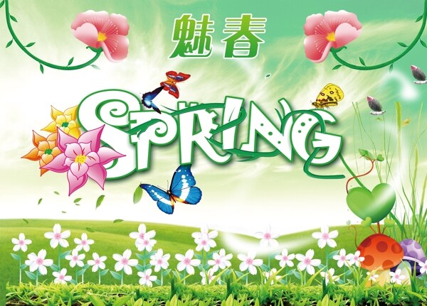魅力春天圖片