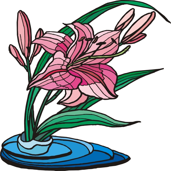 插花