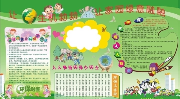 環(huán)保展板圖片