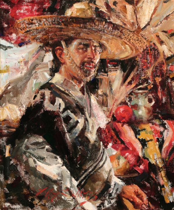 Western406高清西方現(xiàn)代人物油畫國外油畫人物油畫作品