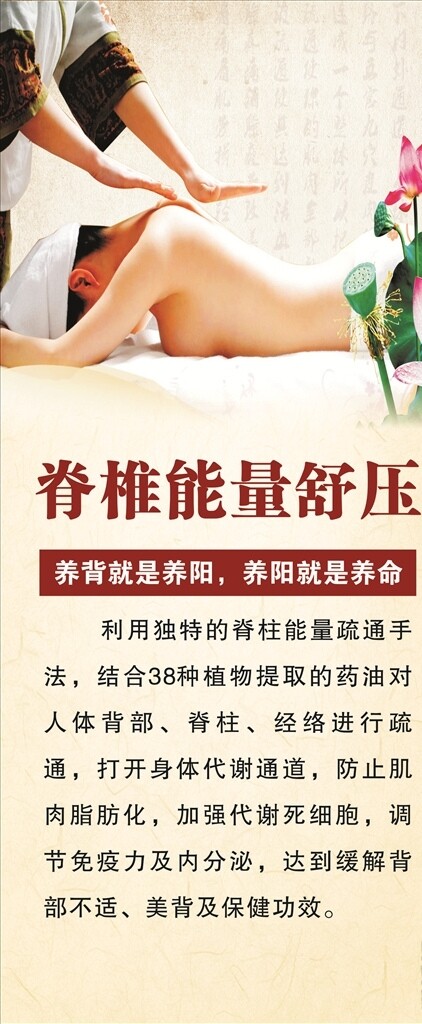 脊椎能量舒壓