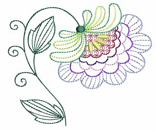 繡花時尚休閑女裝成熟優(yōu)雅女裝植物花卉免費(fèi)素材
