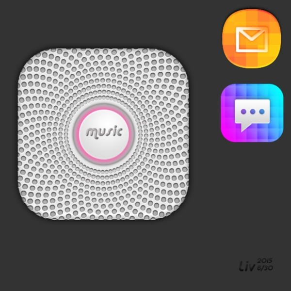 ui晶格化icon