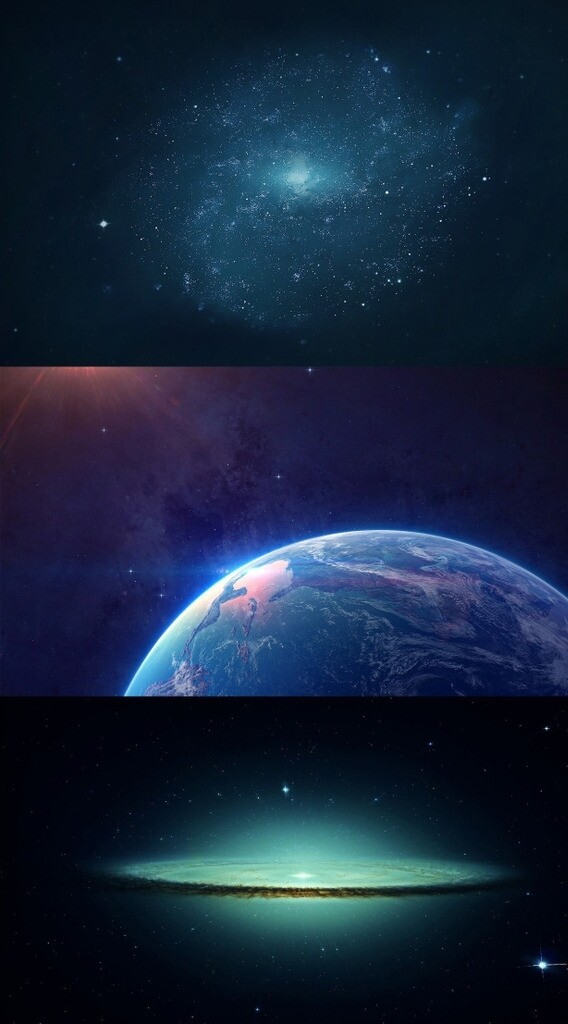 藍(lán)色璀璨星空背景宇宙矢量圖