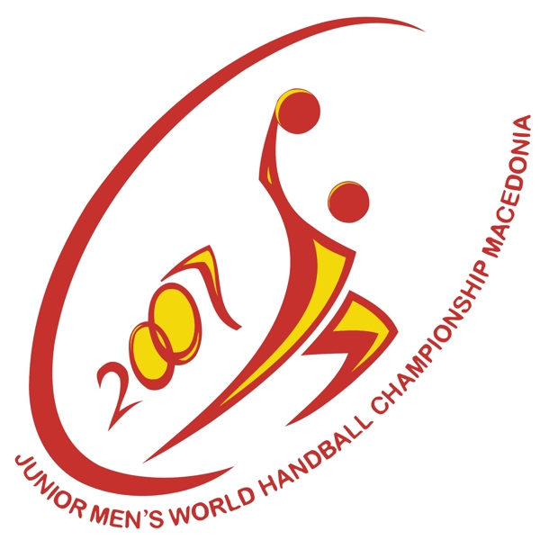 JuniorMensWorldHandballChampionshipsMacedonia2007logo設(shè)計欣賞JuniorMensWorldHandballChampi