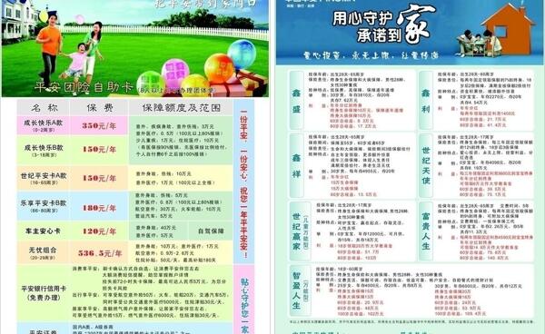 中國平安人壽團(tuán)險自助卡圖片