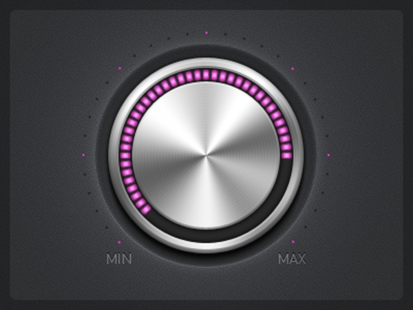 音量旋鈕PSD