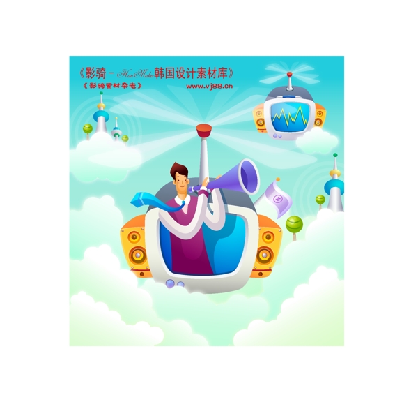 商業(yè)寓意插畫商務(wù)矢量素材商務(wù)男性HanMaker韓國(guó)設(shè)計(jì)素材庫(kù)