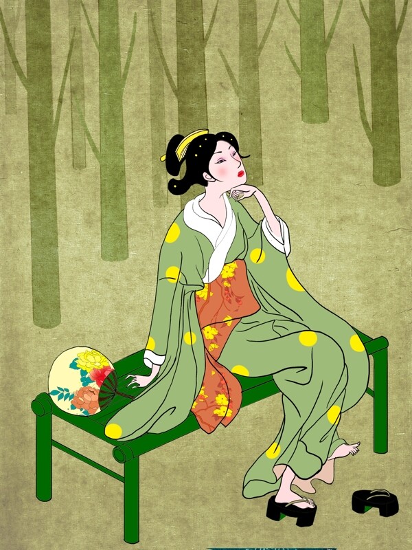 日本传统浮世绘