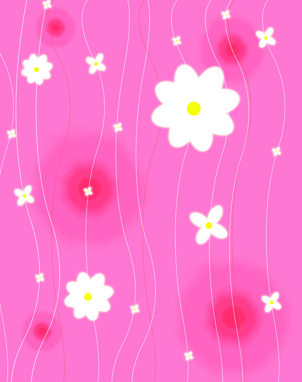 花朵移門圖片