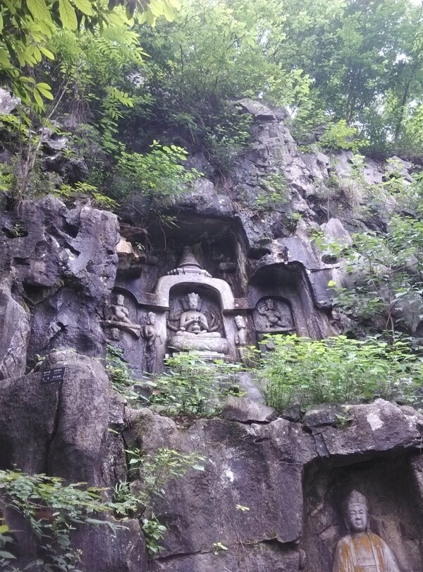 靈隱佛像圖片